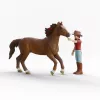 schleich HORSE CLUB Hannah & Cayenne, 5 vuotta, hevoset, monivärinen