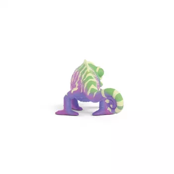 schleich Caspar kameleontti sateenkaaren väreissä, 3 vuotta, monivärinen, muovi