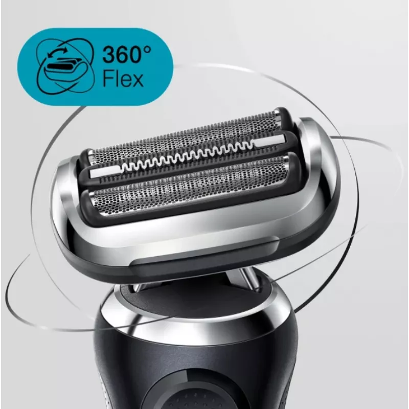 Braun Series 7 71-N1200s kalvoparranajokone trimmeri ruostumaton teräs