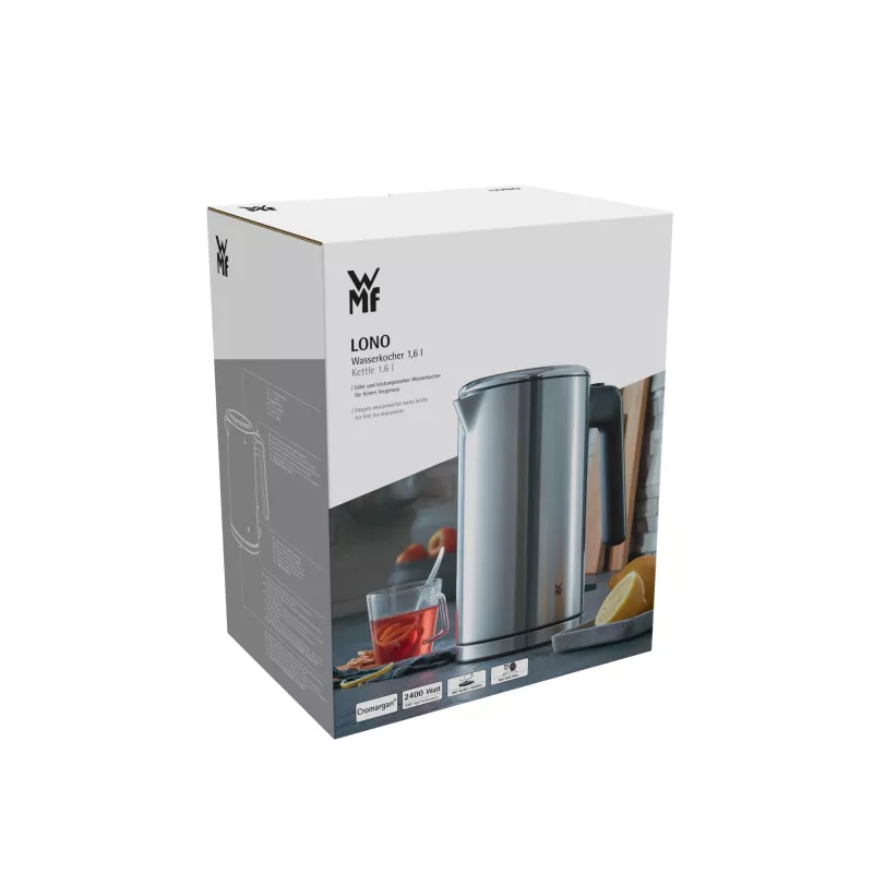 WMF Lono 0413130011 vedenkeitin 1,6 l 2400 W ruostumaton teräs
