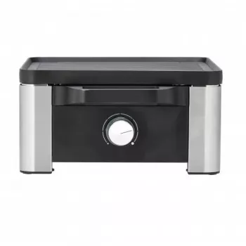 WMF 61.3024.5155 raclette-grilli 4 henkilölle musta, ruostumaton teräs