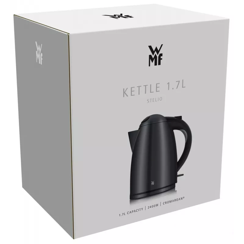 WMF Stelio 0413020072 vedenkeitin 1,7 l 2400 W musta