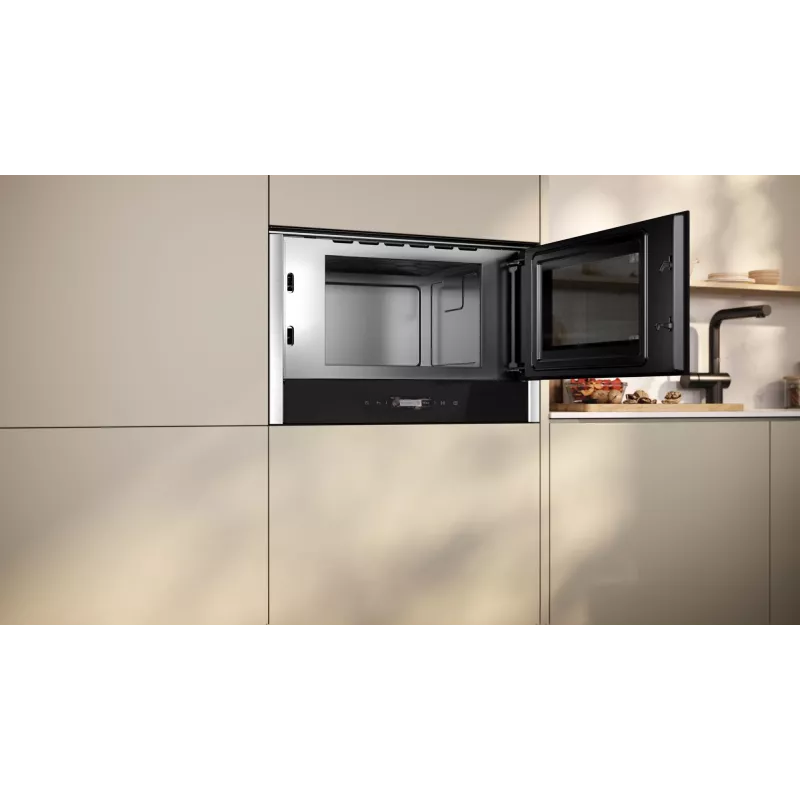 Neff NR4WR21N1 mikroaaltouuni musta pelkkä mikroaaltouuni kalusteisiin asennettava 21 l 900 W