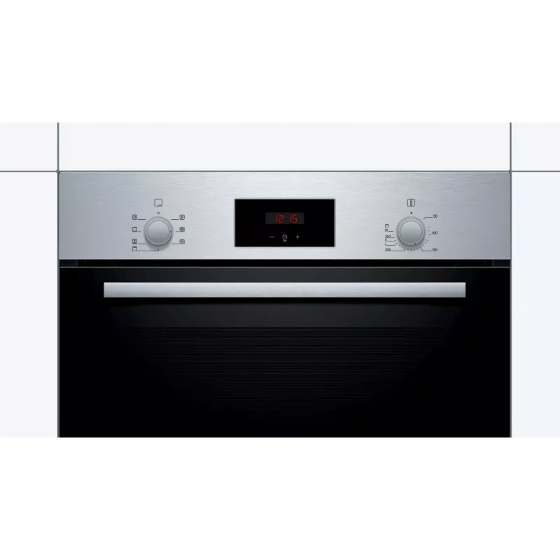 Bosch Serie 2 HBF133BR0 uuni 66 L musta, ruostumaton teräs