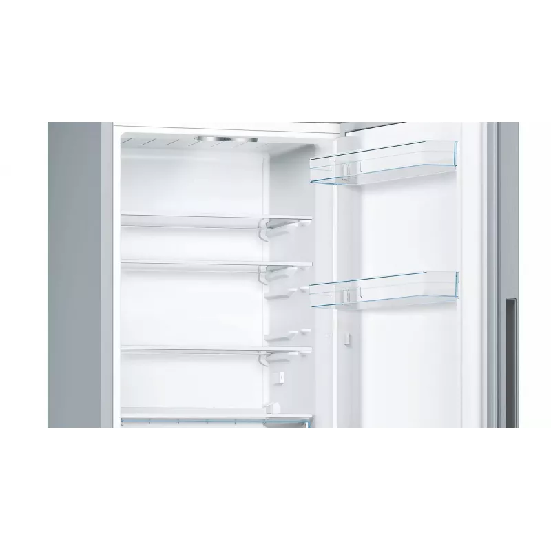 Bosch Serie 4 KGV332LEA jää-pakastinyhdistelmä vapaasti seisova 289 L ruostumaton teräs
