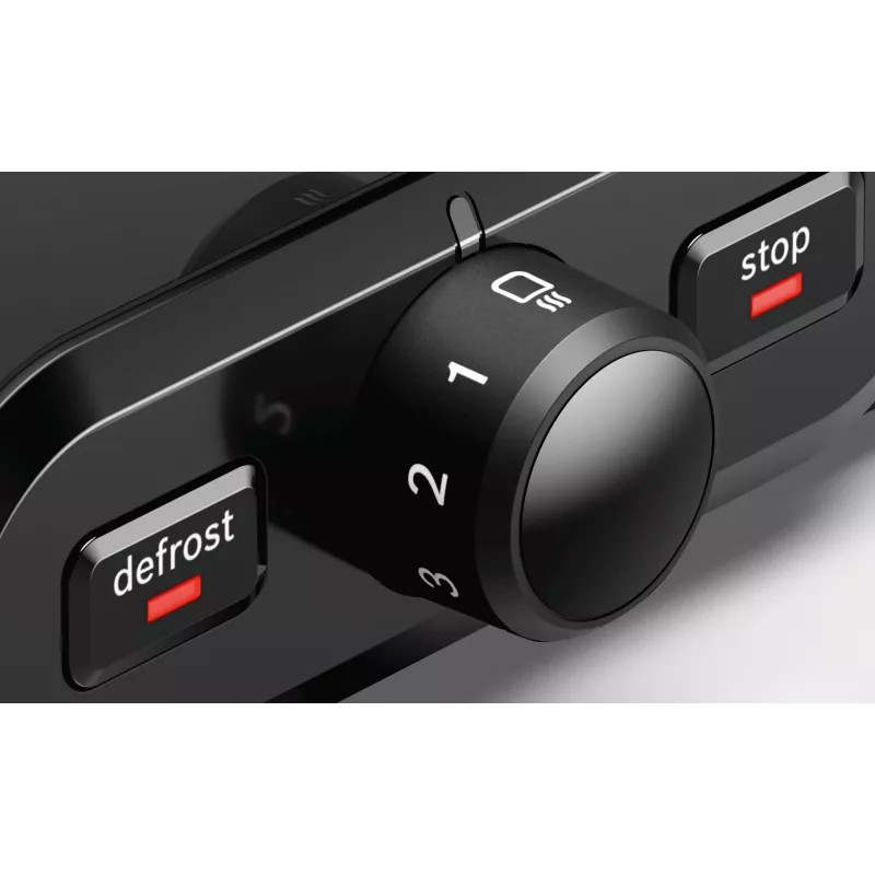 Bosch TAT4P420DE leivänpaahdin 2 viipaletta 970 W musta, hopea