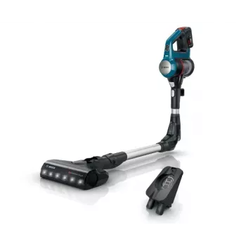 Bosch BSS71125AH varsi-imuri/sähköharja 2-in-1-varsi-imuri akku kuiva pussiton musta, sininen