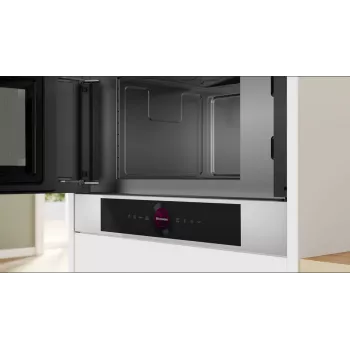 Bosch Serie 8 BFL7221W1 mikroaaltouuni valkoinen yksittäismikroaaltouuni kalusteisiin 21 L 900 W