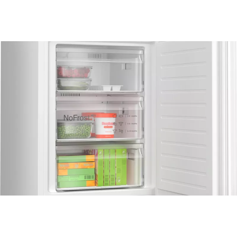 Bosch Serie 4 KGN392WCF jää-pakastinyhdistelmä vapaasti seisova 363 L valkoinen
