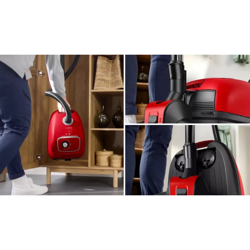 Bosch BGB41PET1 pölynimuri 4 L sylinteripölynimuri kuiva 700 W pölypussi