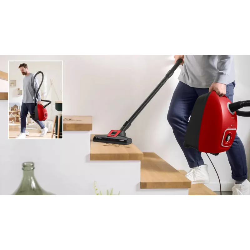 Bosch BGB41PET1 pölynimuri 4 L sylinteripölynimuri kuiva 700 W pölypussi