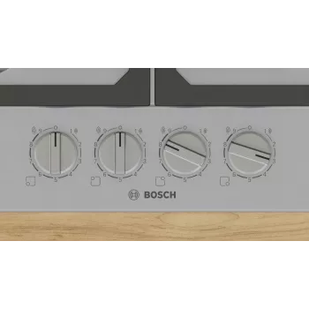 Bosch Serie 6 PCP6A5I90 keittotaso ruostumaton teräs kalusteisiin sijoitettava 60 cm kaasu 4 vyöhykettä