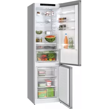 Bosch Serie 4 KGN392LAG jää-pakastinyhdistelmä vapaasti sijoitettava 363 L metalliväri