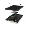 ICY BOX IB-M2U04 SSD-kotelo musta 2,5