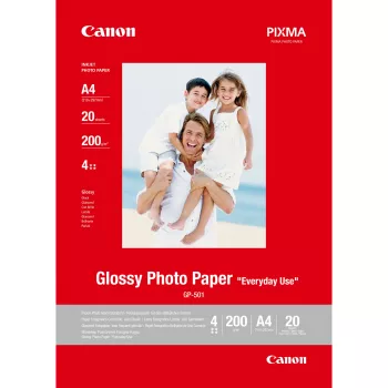 Canon GP-501 kiiltävä valokuvapaperi A4 - 20 arkkia