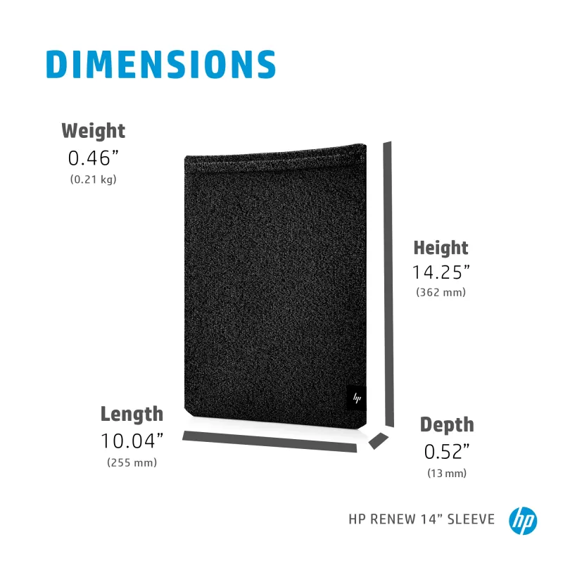 HP Renew 14 kannettavan tietokoneen suojakotelo, kotelo, 35,6 cm (14