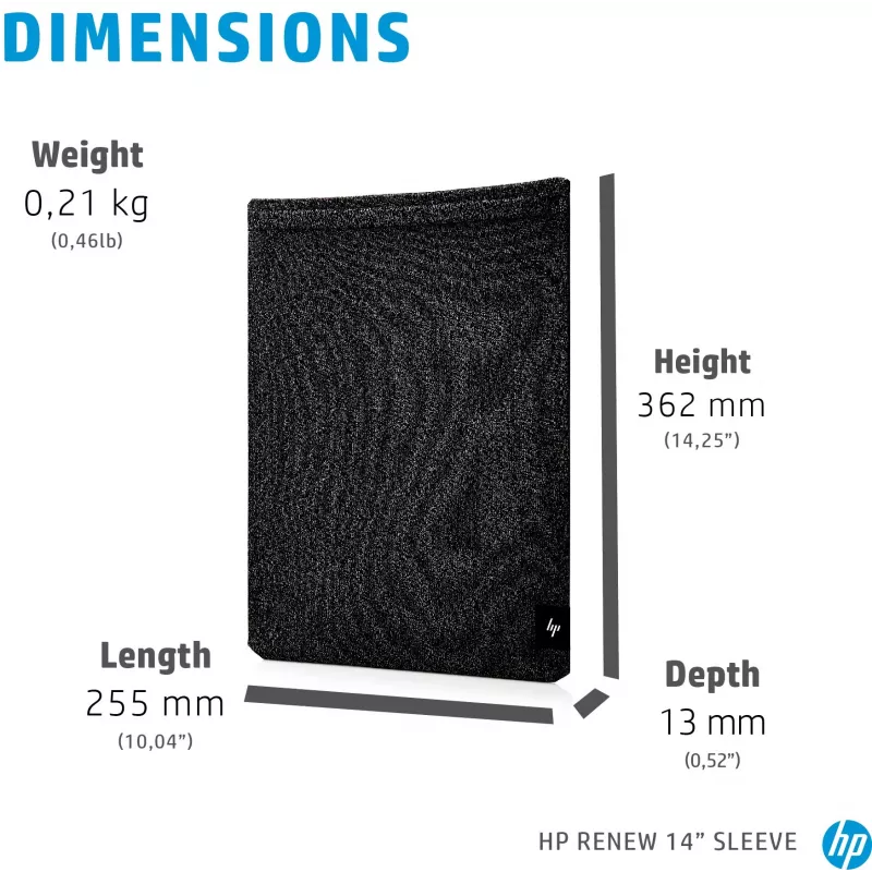 HP Renew 14 kannettavan tietokoneen suojakotelo, kotelo, 35,6 cm (14