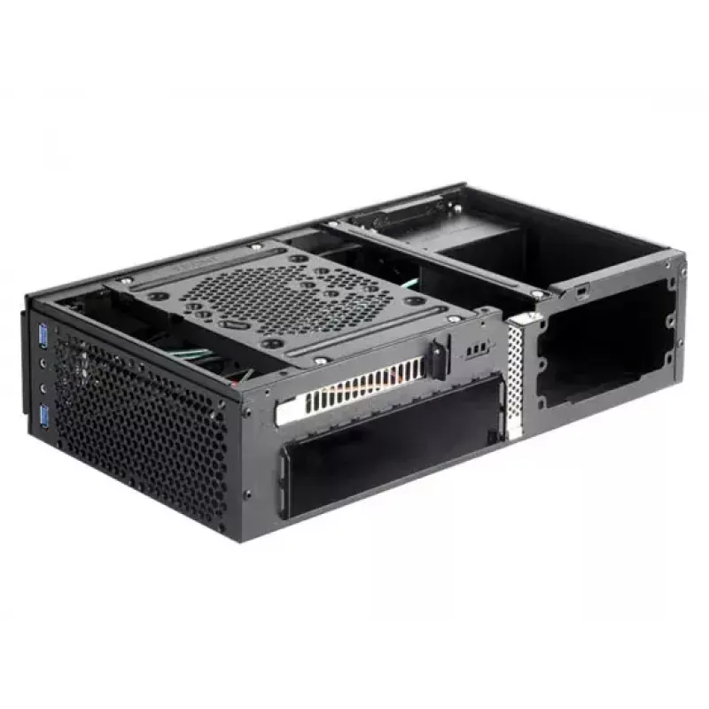 PC-kotelo Silverstone SST-ML06B Mini-ITX musta