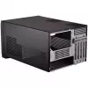 PC-kotelo Silverstone Sugo SG12 Desktop musta