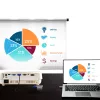 ATEN USB-C-VGA-sovitin, USB Type-C, VGA (D-Sub), uros, naaras, suora, suora