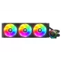 All-in-One-nestekylmä COUGAR Gaming CGR-PSDELRGB-B-360 12 cm musta