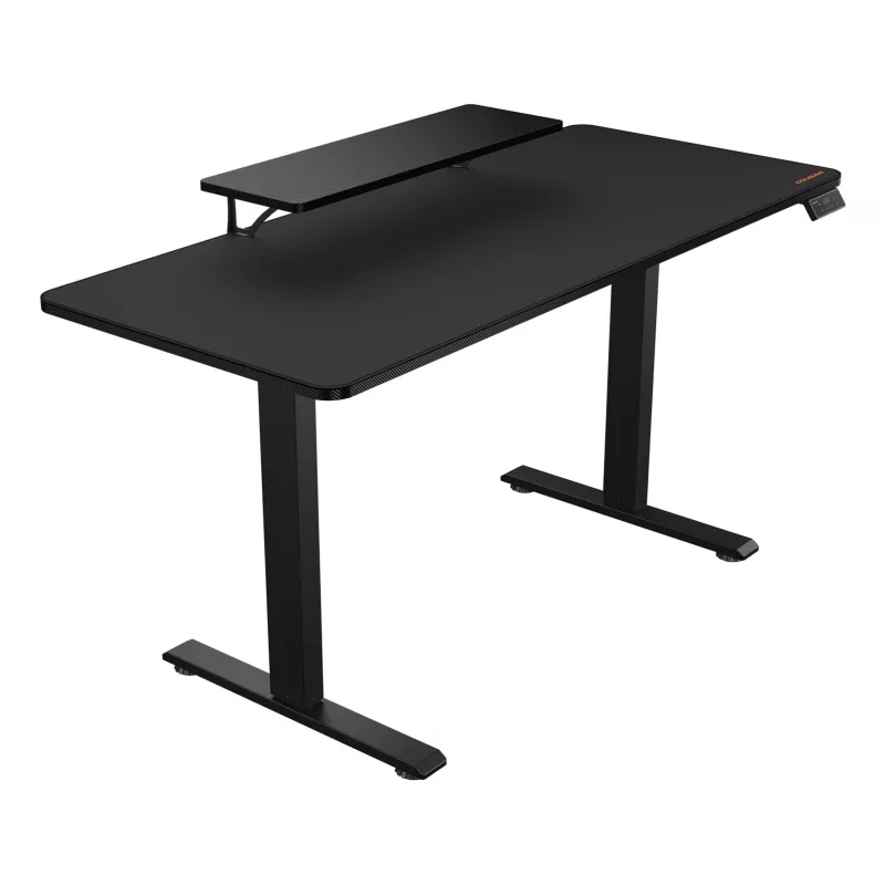 COUGAR E-Star 140 sähköinen pelipöytä, musta (1400x600x720-1170mm)