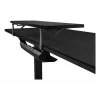 COUGAR E-Star 140 sähköinen pelipöytä, musta (1400x600x720-1170mm)