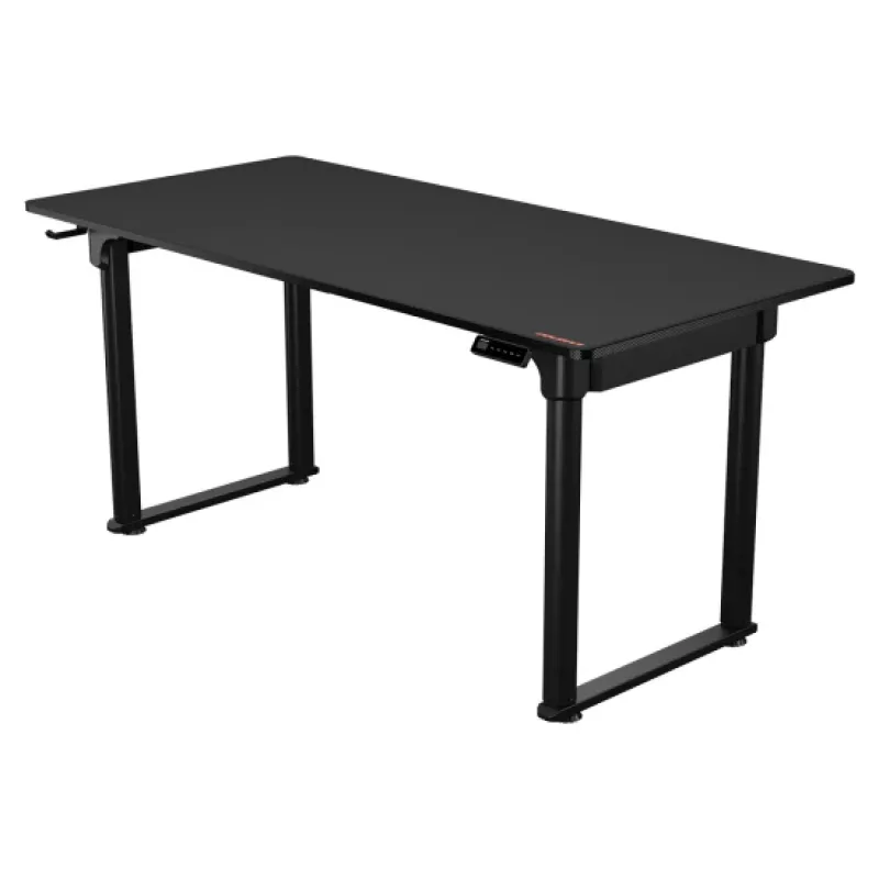 Pelipöytä COUGAR E-GRAV 160 musta suorakaide hiilikuitu 160x75 cm