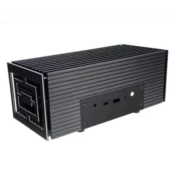 PC-kotelo Akasa A-NUC52-M1B Cube musta