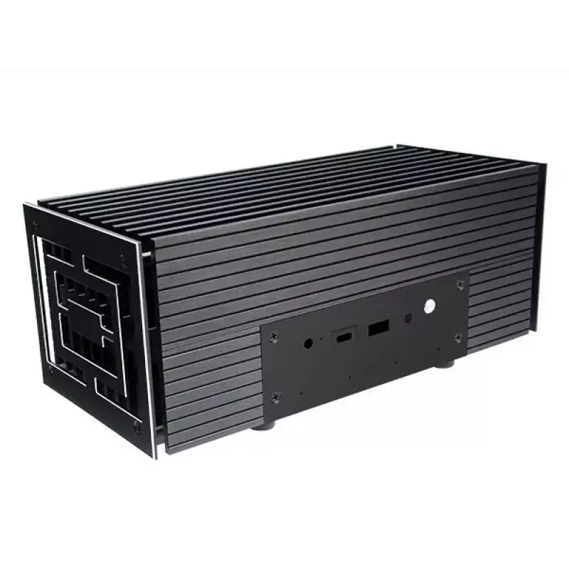 PC-kotelo Akasa A-NUC52-M1B Cube musta