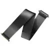 Riser-kaapeli Akasa RISER musta XL Premium PCIe 3.0 x16 100CM