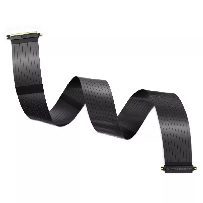 Riser-kaapeli Akasa RISER musta XL Premium PCIe 3.0 x16 100CM