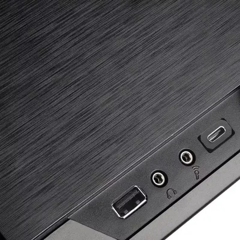 PC-kotelo Silverstone GD09B-C HTPC musta