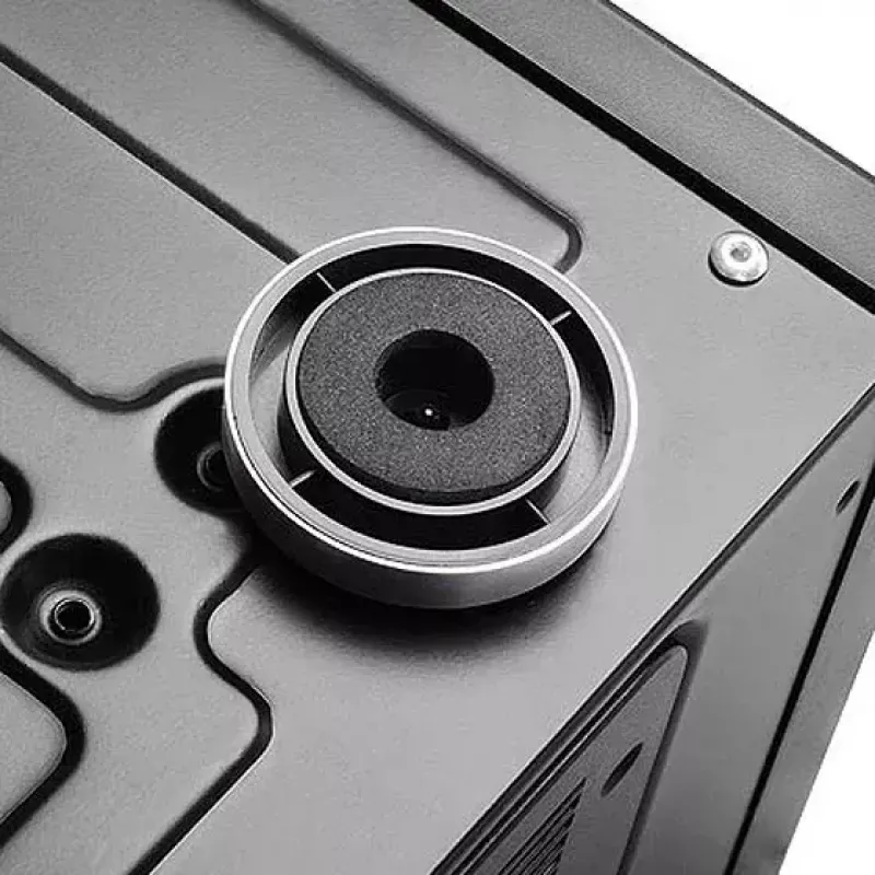 PC-kotelo Silverstone GD09B-C HTPC musta
