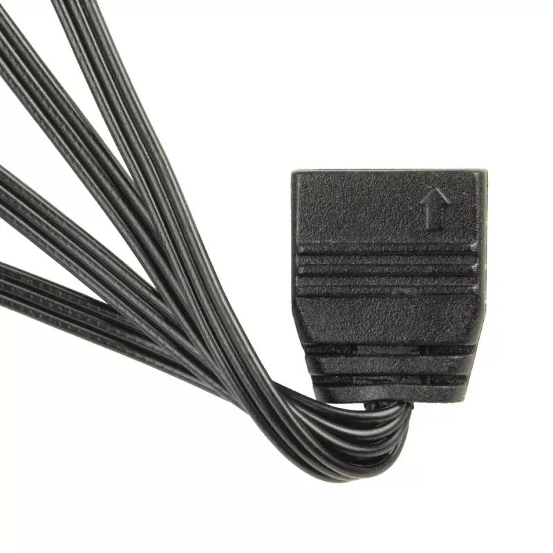 Kaapeli Silverstone CPL03 0,3 m 4 x 4-pin-PWM 4-pin-PWM