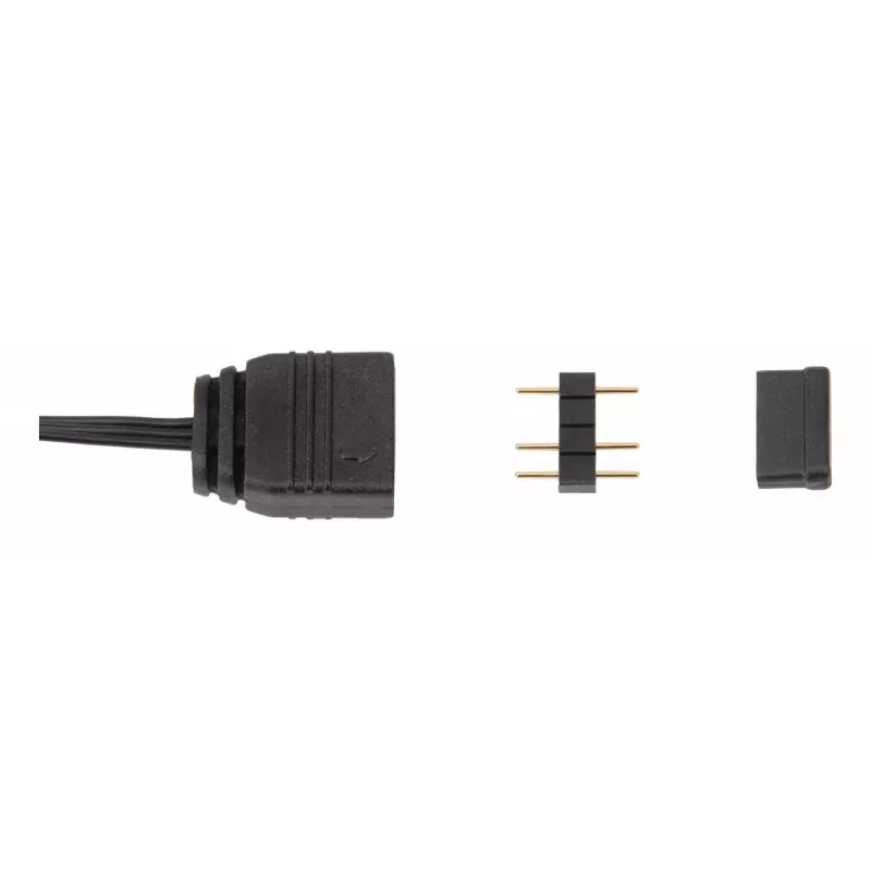 Kaapeli Silverstone CPL03 0,3 m 4 x 4-pin-PWM 4-pin-PWM
