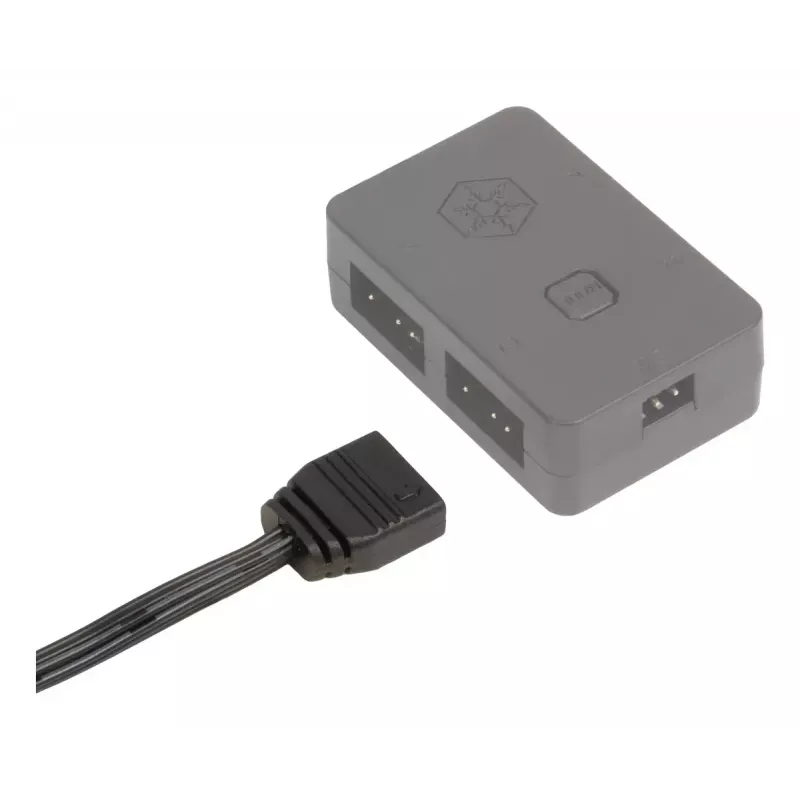 Kaapeli Silverstone CPL03 0,3 m 4 x 4-pin-PWM 4-pin-PWM