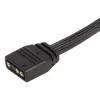 Kaapeli Silverstone CPL03 0,3 m 4 x 4-pin-PWM 4-pin-PWM