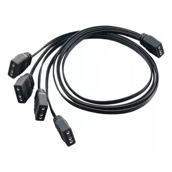 Kaapeli Silverstone CPL03 0,3 m 4 x 4-pin-PWM 4-pin-PWM