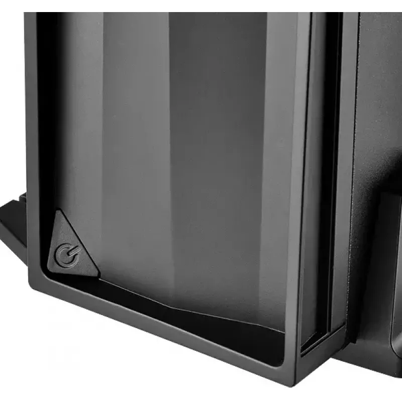 PC-kotelo Silverstone RVZ02 Small Form Factor musta, hopea