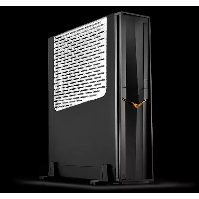 PC-kotelo Silverstone RVZ02 Small Form Factor musta, hopea