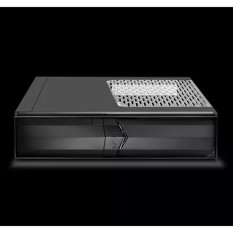 PC-kotelo Silverstone RVZ02 Small Form Factor musta, hopea
