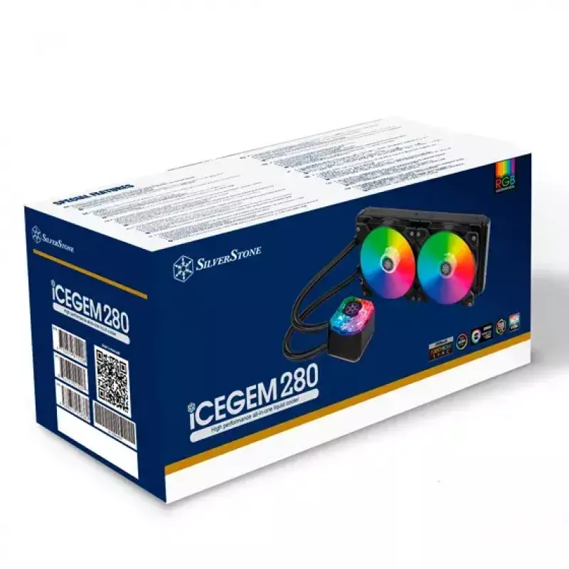 Nestekidenjäähdytyssarja Silverstone IceGem 280