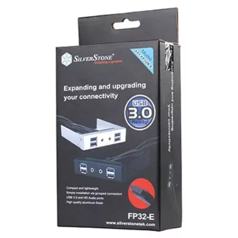 Liitäntäkortti Silverstone FP32-E USB 3.2 Gen 1