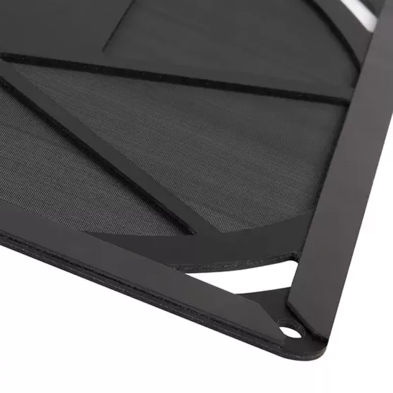 Tuuletinsuodatin Silverstone SST-FF181B nailon PVC musta 180mm