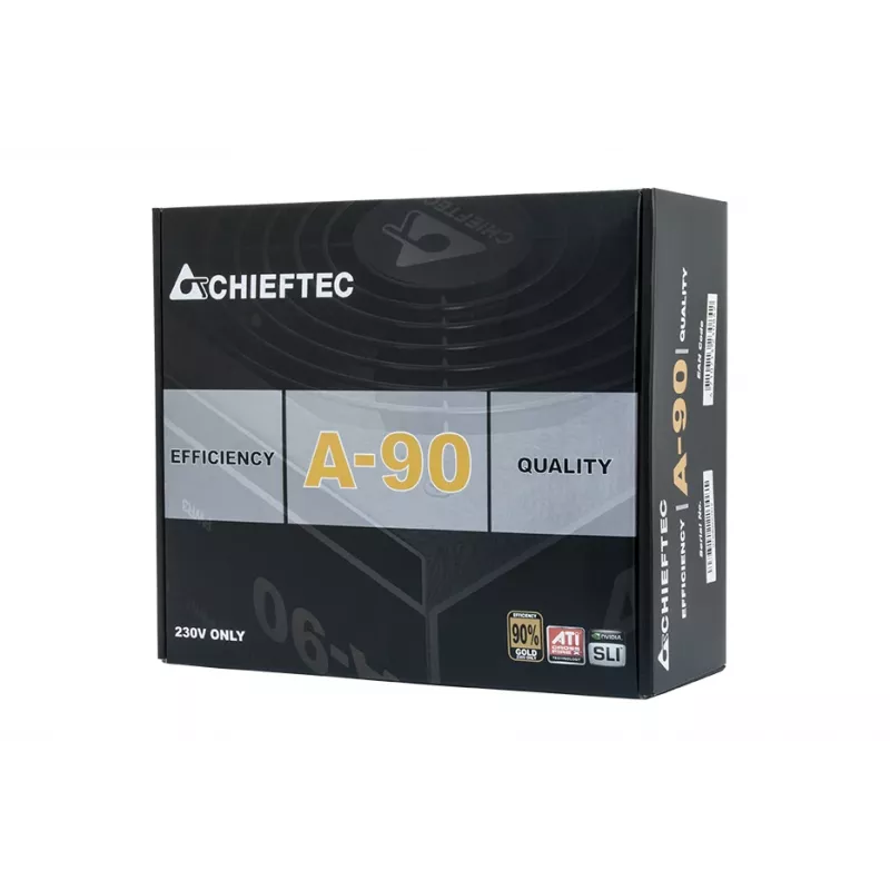 Chieftec GDP-650C virtalähde 650 W 20+4 pin ATX PS/2 musta