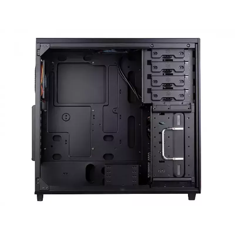 PC-kotelo Silverstone TJ04-E Midi Tower musta
