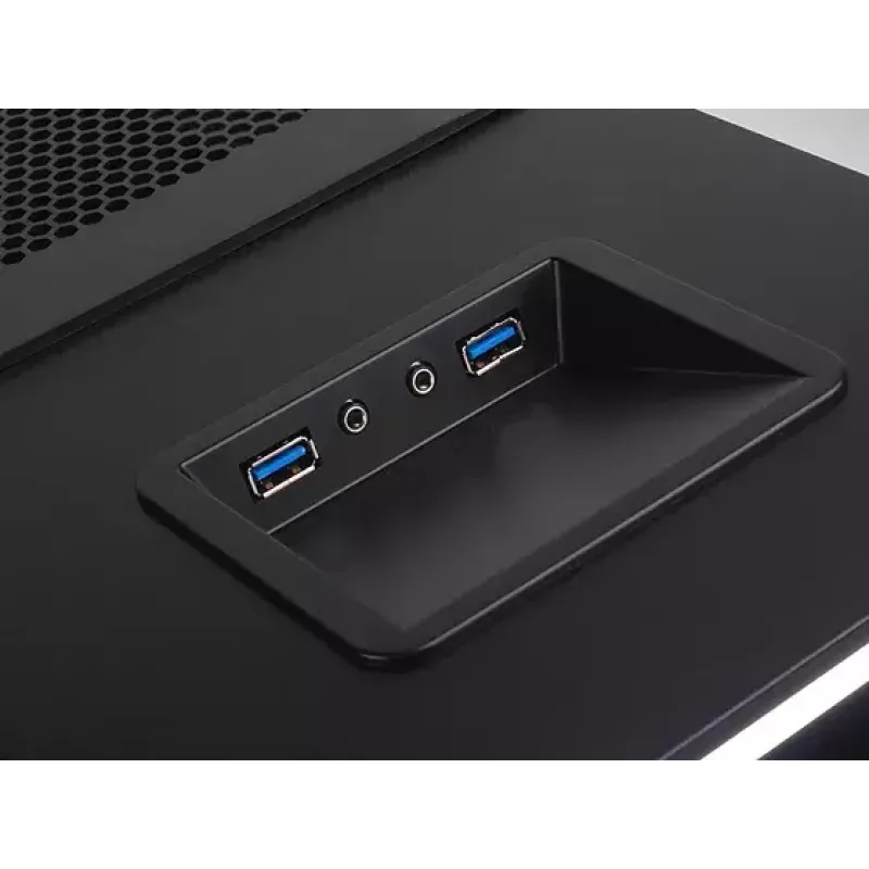 PC-kotelo Silverstone TJ04-E Midi Tower musta