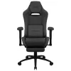 Aerocool ROYALASHBK premium ergonominen pelituoli jalkatuella Aeroweave-teknologia musta