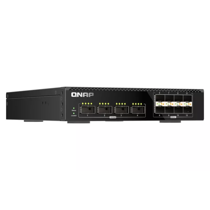 QNAP QSW-M7308R-4X verkkokytkin hallittava L3 1U musta